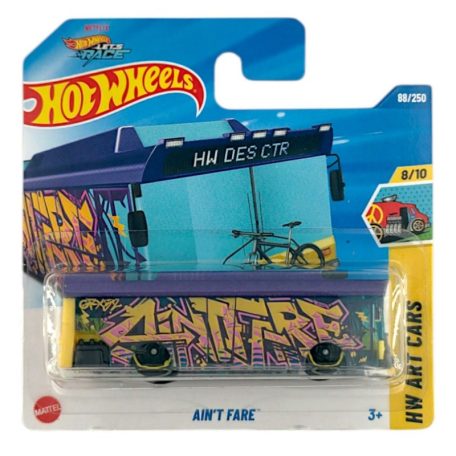 Hot Wheels 1:64 kisautók HW Art Cars 8/10 Ain't Fare