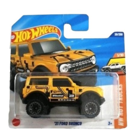 Hot Wheels 1:64 kisautók HW Hot Trucks 1/10 '21 Ford Bronco 20/250 (narancs)