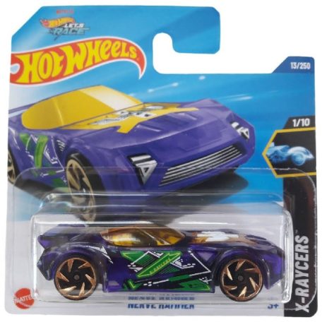 Hot Wheels 1:64 kisautók X-Raycers 1/10 Nerve Hammer 13/250 (lila)