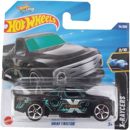 Hot Wheels 1:64 kisautók X-Raycers 2/10 Draftnator 14/250 (fekete)