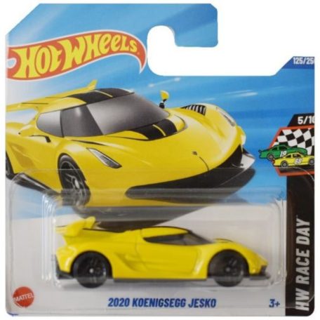 Hot Wheels 1:64 kisautók HW Race Day 5/10 2020 Koenigsegg Jesko 128/250