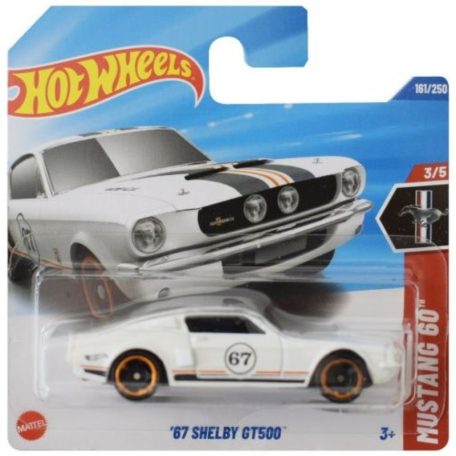 Hot Wheels 1:64 kisautók Mustang 60 3/5 '67 Shelby GT500 161/250
