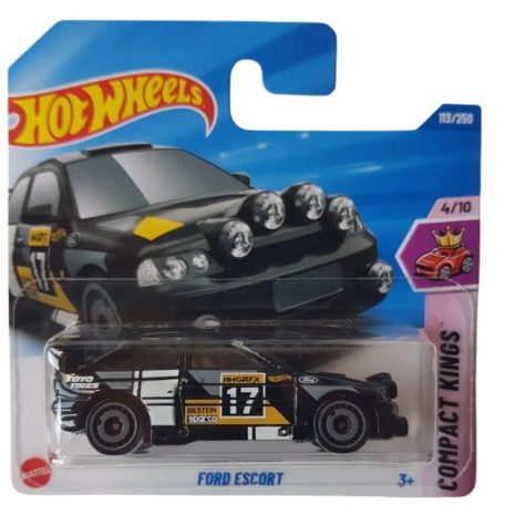 Hot Wheels 1:64 kisautók Compact Kings 4/10 Ford Escort 113/250