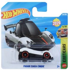   Hot Wheels Exoticars kisautó 4/10 - Pagani Zonda Cinque 26/250 (1:64)