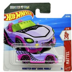   Hot Wheels 1:64 kisautók Mattel 2/5 Monster High Ghoul Mobile 48/250