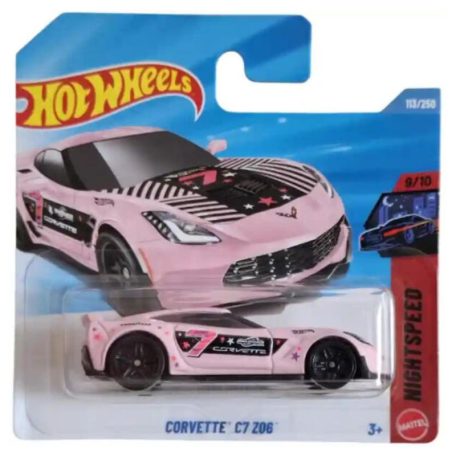 Hot Wheels NightSpeed 9/10 kisautó - Corvette C7 Z06 113/250 (1:64)
