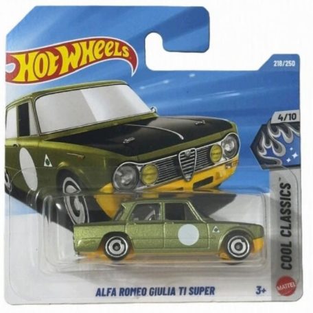 Hot Wheels Cool Classics 4/10 kisautó - Alfa Romeo Giulia TI Super 218/250 (1:64)