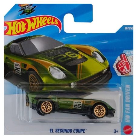 Hot Wheels HW Fan Driven 4/5 kisautó - EL Segundo Coupe 96/250 (1:64)