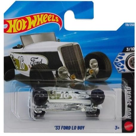 Hot Wheels Rod Squad 3/10 kisautó - '33 Ford LO Boy 119/250 (1:64)