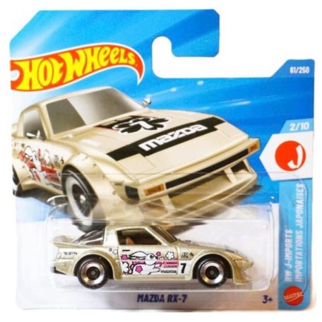 Hot Wheels HW J-Imports 2/10 kisautó - Mazda RX-7 61/250 (1:64)