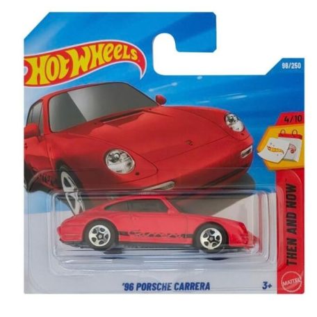 Hot Wheels Then and How 4/10 kisautó - '96 Porsche Carrera 98/250 (1:64)