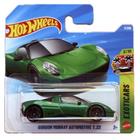 Hot Wheels Exoticars 2/10 kisautó - Gordon Murray Automotive T.33 3/250 (1:64)