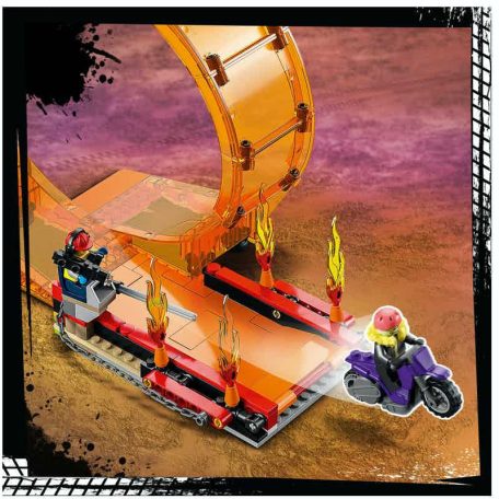 LEGO City 60339 Stuntz: Kaszkadőr aréna dupla hurokkal
