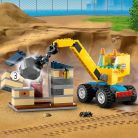 LEGO City 60391 Építőipari teherautók és bontógolyós daru
