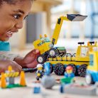 LEGO City 60391 Építőipari teherautók és bontógolyós daru