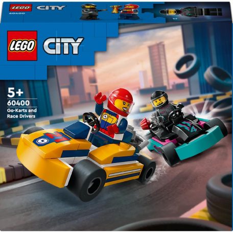 LEGO City Great Vehicles 60400 Gokartok és versenypilóták