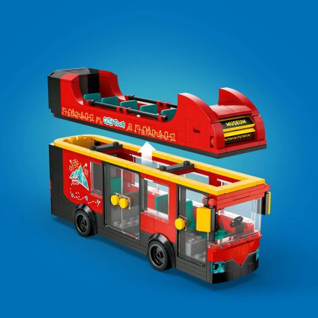 LEGO City 60407 Piros emeletes turistabusz