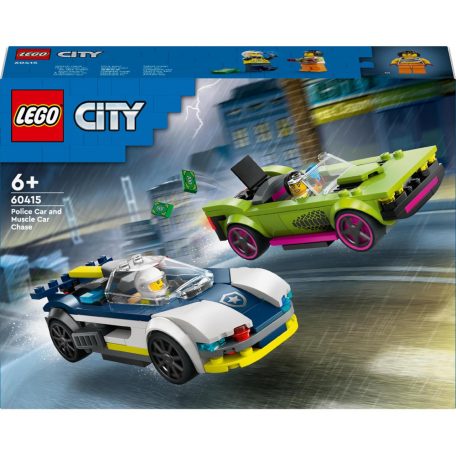 LEGO City Police 60415 Rendőrautó és sportkocsi hajsza