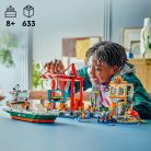 LEGO City 60422 Tengerparti kikötő teherszállító hajóval