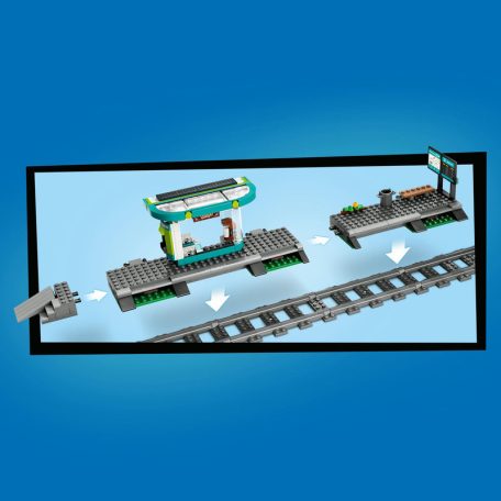 LEGO City 60423 Belvárosi villamos és megálló