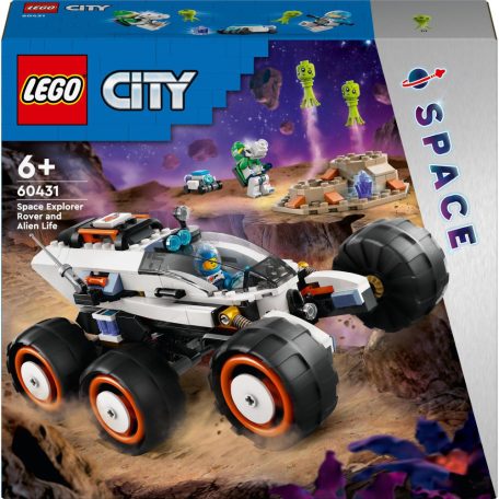 LEGO City Space 60431 Űrfelfedező jármű és a földönkívüliek