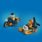 LEGO City 60437 Dzsungelkutató helikopter a bázison