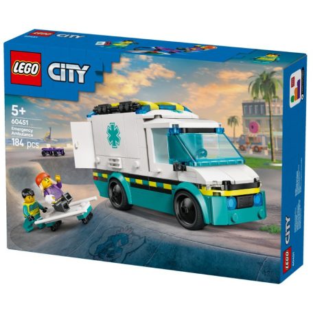 LEGO City Great Vehicles 60451 Sürgősségi mentőautó