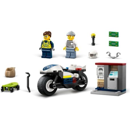 LEGO City 60455 Üldözés rendőrségi motorkerékpárral