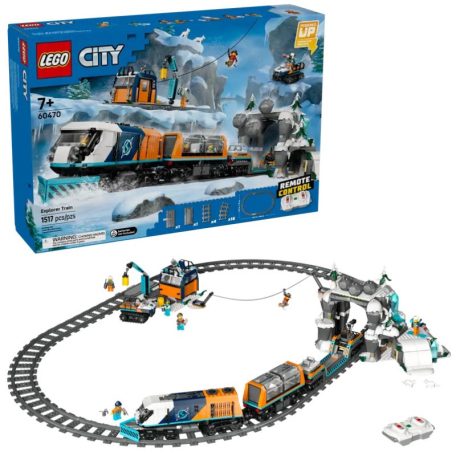 LEGO City 60470 Felfedezők sarkvidéki expresszvonata