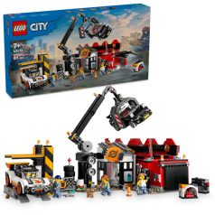 LEGO My City 60472 Roncstelep autókkal
