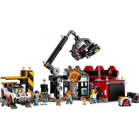 LEGO My City 60472 Roncstelep autókkal