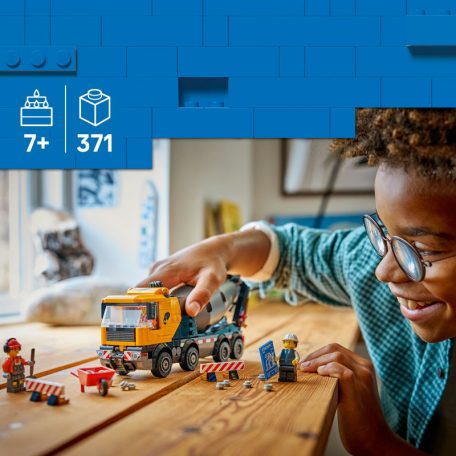 LEGO City Great Vehicles 60478 Betonkeverő teherautó