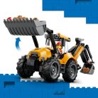LEGO City Great Vehicles 60480 Sárga árokásó-rakodó