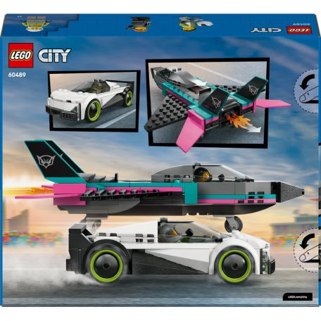 LEGO City Great Vehicles 60489 Repülő vs. autó