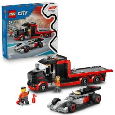   LEGO City Formula 1 60493 F1-es kamion egy F1-es Audi versenyautóval