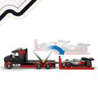 LEGO City Formula 1 60493 F1-es kamion egy F1-es Audi versenyautóval