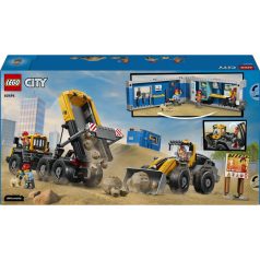   LEGO City Big Vehicles 60494 Homlokrakodó és billenőplatós teherautó