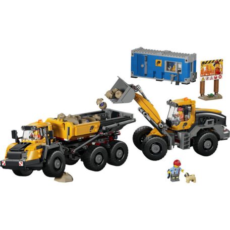 LEGO City Big Vehicles 60494 Homlokrakodó és billenőplatós teherautó