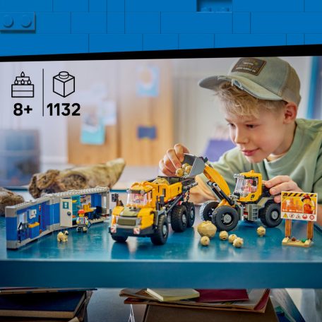 LEGO City Big Vehicles 60494 Homlokrakodó és billenőplatós teherautó
