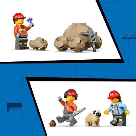 LEGO City Big Vehicles 60494 Homlokrakodó és billenőplatós teherautó
