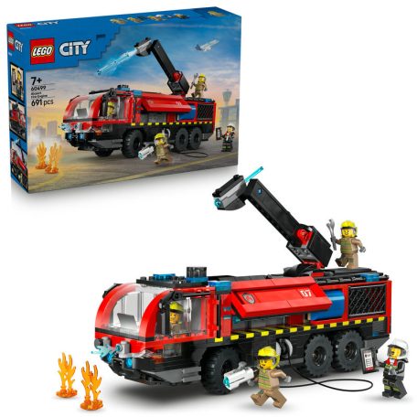 LEGO City Fire 60499 Repülőtéri tűzoltóautó
