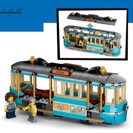 LEGO City Trains 60506 Klasszikus tengerparti villamos
