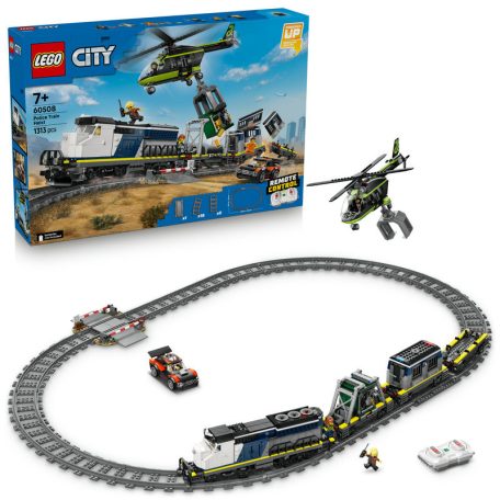 LEGO City Trains 60508 Rablás a rendőrségi vonaton