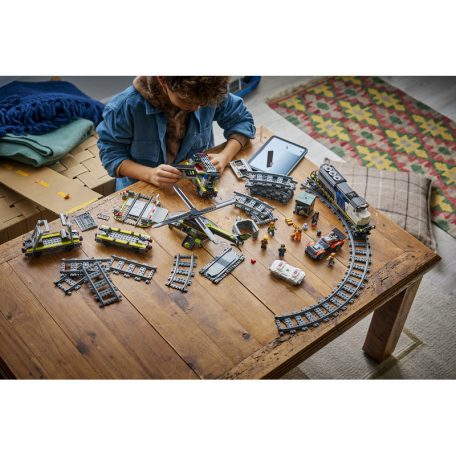 LEGO City Trains 60508 Rablás a rendőrségi vonaton