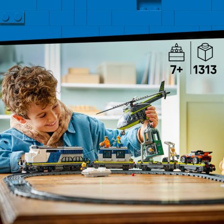 LEGO City Trains 60508 Rablás a rendőrségi vonaton