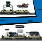 LEGO City Trains 60508 Rablás a rendőrségi vonaton