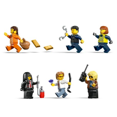 LEGO City Trains 60508 Rablás a rendőrségi vonaton