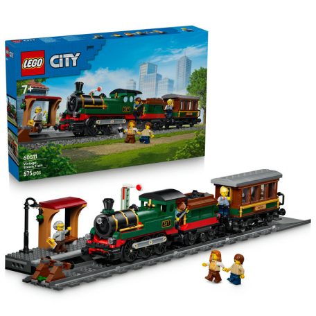LEGO City Trains 60511 Nosztalgia gőzmozdony