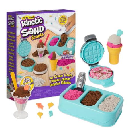 Kinetic Sand Fagyikészítő homokgyurma szett