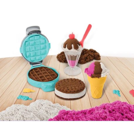Kinetic Sand Fagyikészítő homokgyurma szett